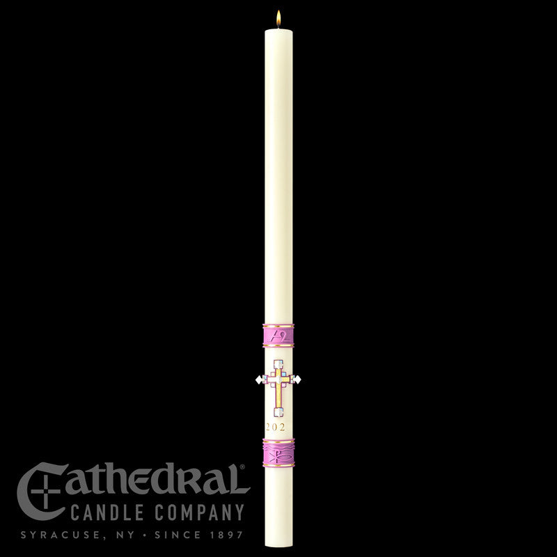 Jubilation SCULPTWAX Paschal Candle