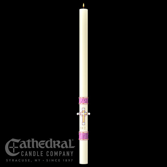 Jubilation SCULPTWAX Paschal Candle