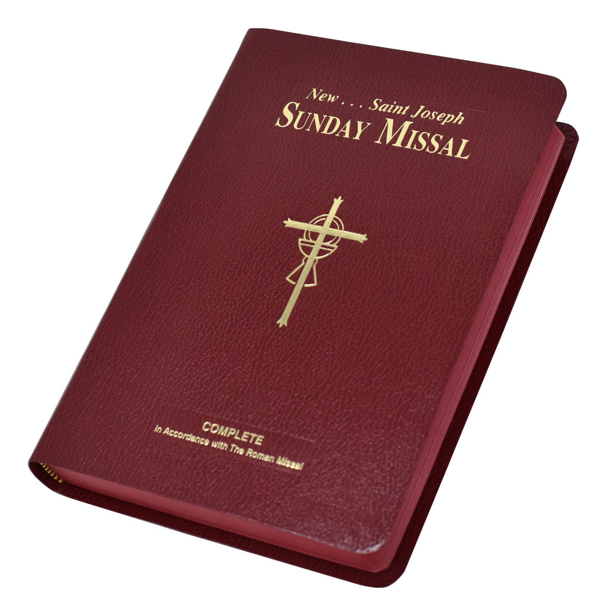 St. Joseph Sunday Missal | Large Type Edition | Burgundy
