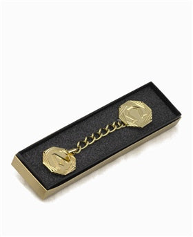#8570G Large Alpha Omega Cope Clasp | 24K Gold Plated