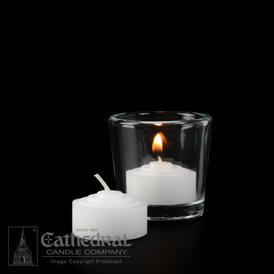 4 Hour Straight Side Votive Lights | 576 Candles