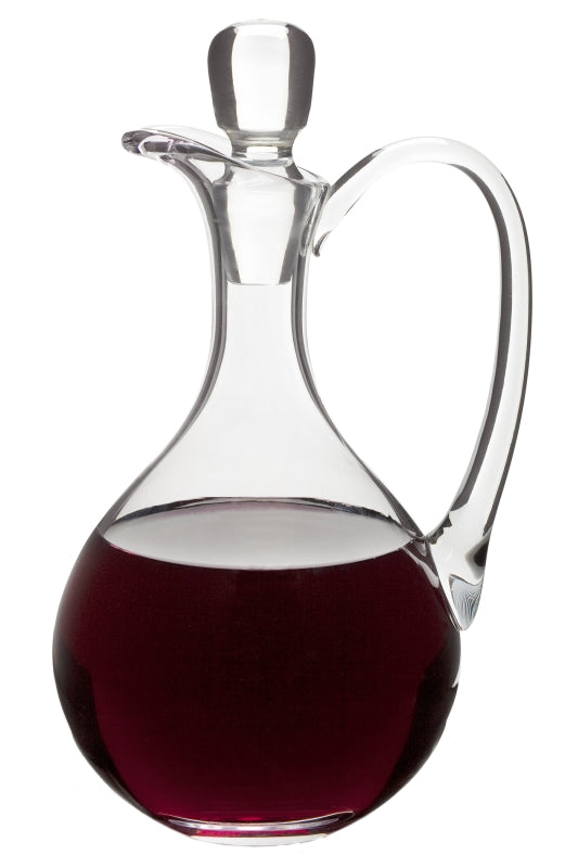 Glass Flagon w/ Handle - 40oz, 11"
