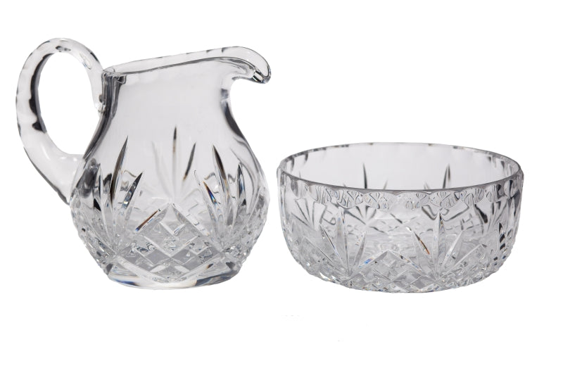Crystal Lavabo Set | Pitcher & Bowl