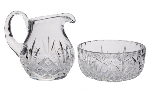 Crystal Lavabo Set | Pitcher & Bowl