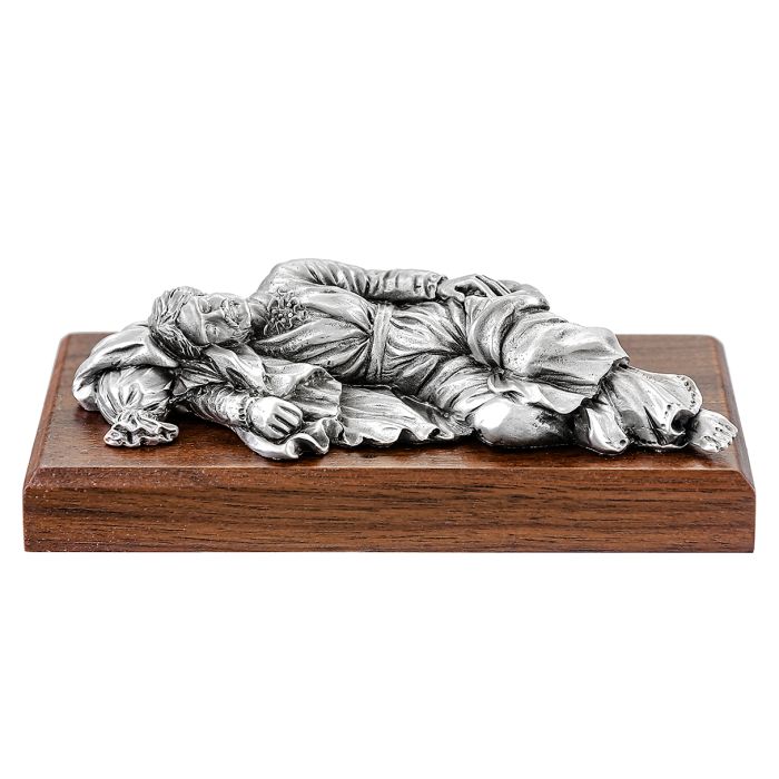 Pewter Sleeping Saint Joseph Statue