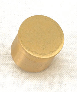1" IHS Engraved Oil Stock | 24K Gold Plated | Satin Inside