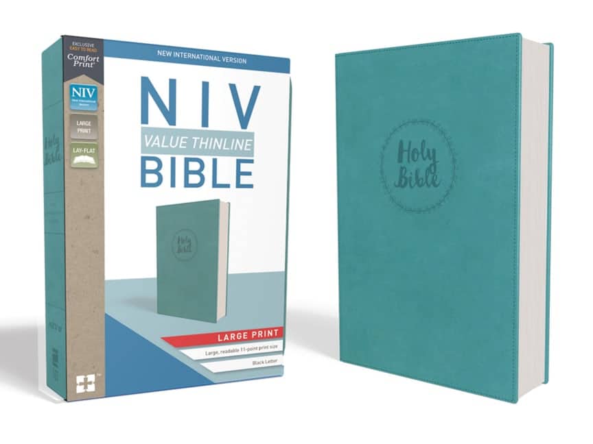 NIV Value Thinline Bible Large Print