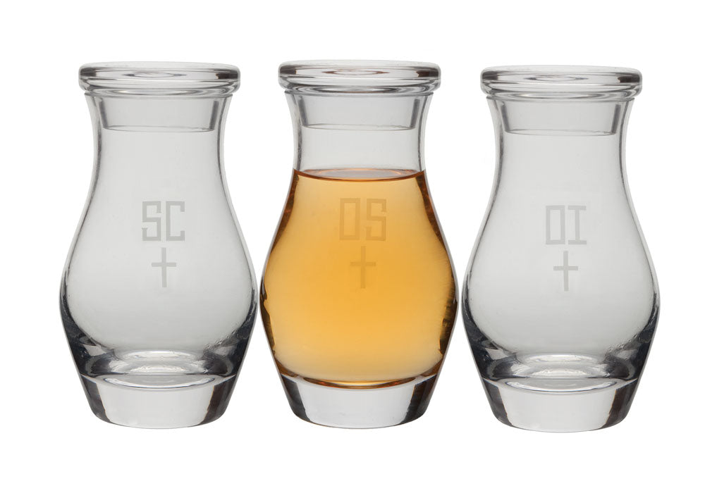 Flat Top Chrismal Set - 12oz, 6"