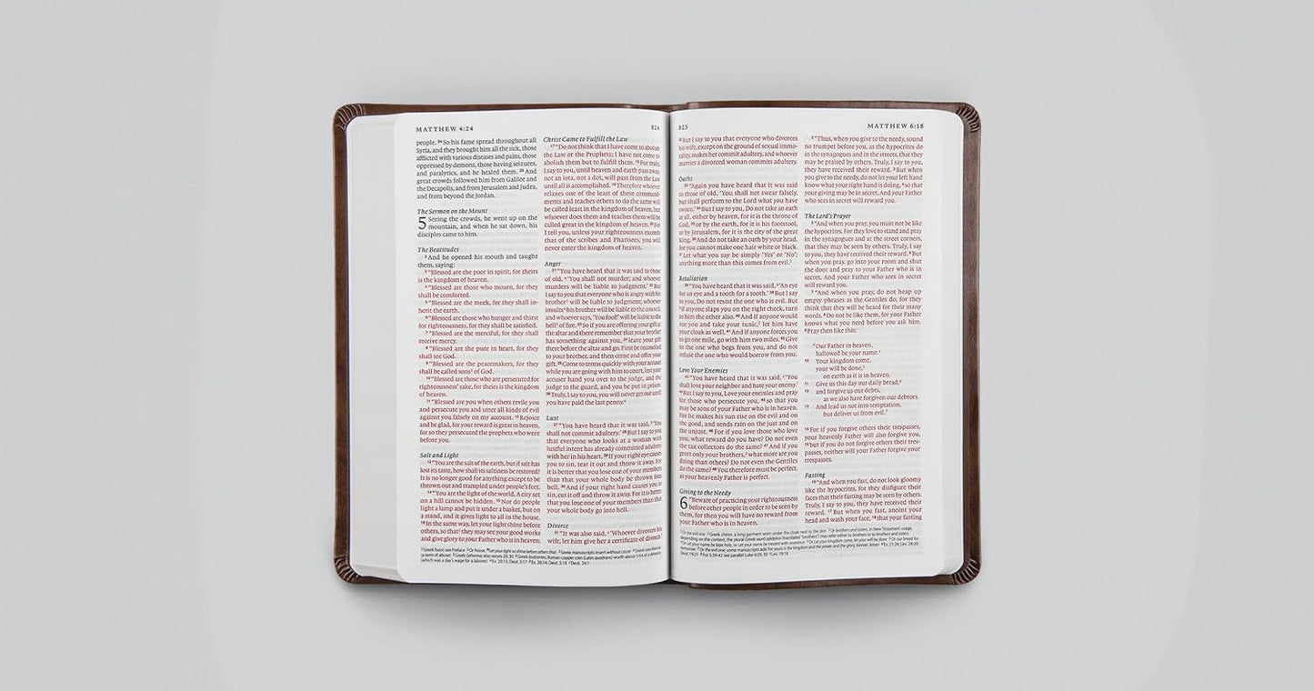 ESV Premium Gift Bible | TruTone, Brown