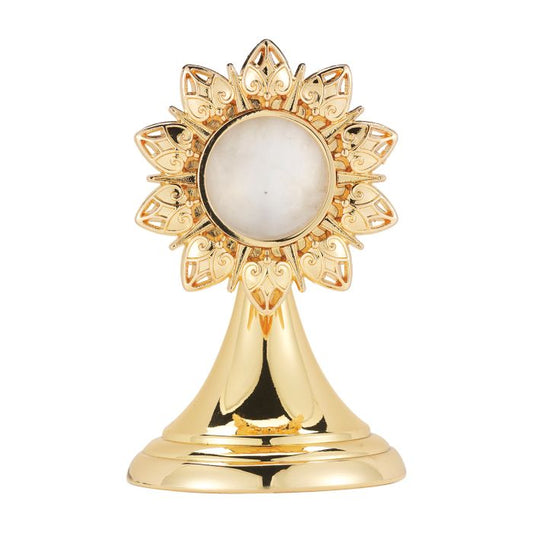 Gold Plated Reliquary with Filigree