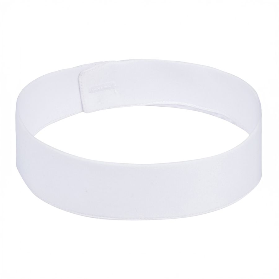 2-Ply White Fabric Collar Pontiff - Box of 4
