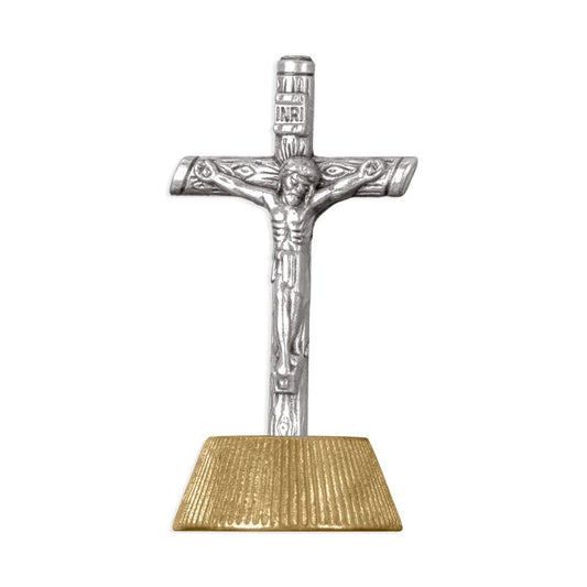 Log Standing Auto Crucifix