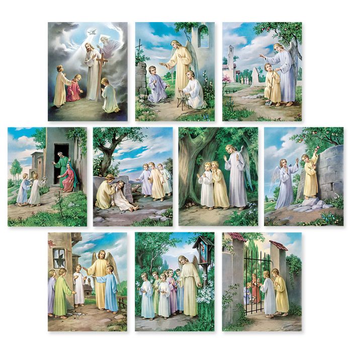 The Ten Commandments Poster Set