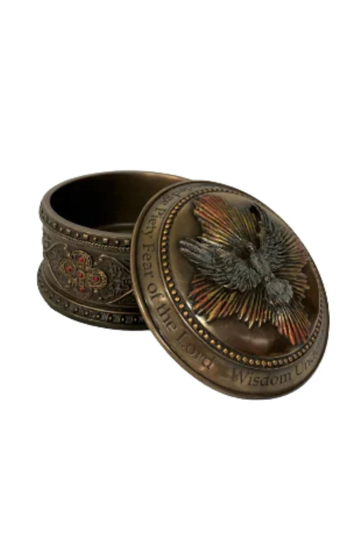 Holy Spirit Box Bronze #B-77824