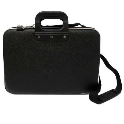 Large Mass Kit | Laptop Bag with Red Satin Interior | Made In Italy
