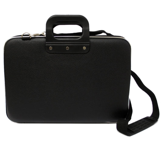 Large Mass Kit | Laptop Bag with Red Satin Interior | Made In Italy