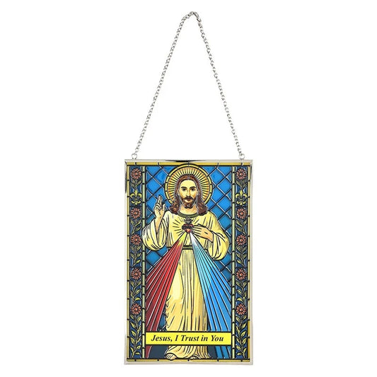 Divine Mercy Stained Glass