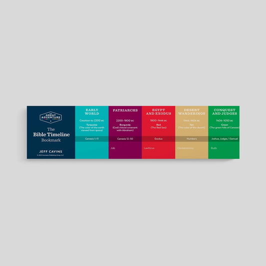 The Bible Timeline Bookmark