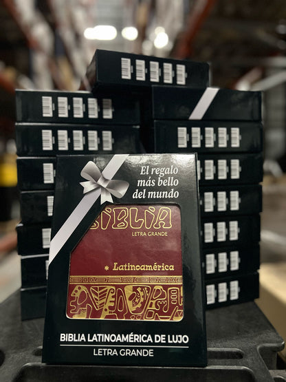 Biblia Latinoamerica Deluxe | Leather Zipper Cover