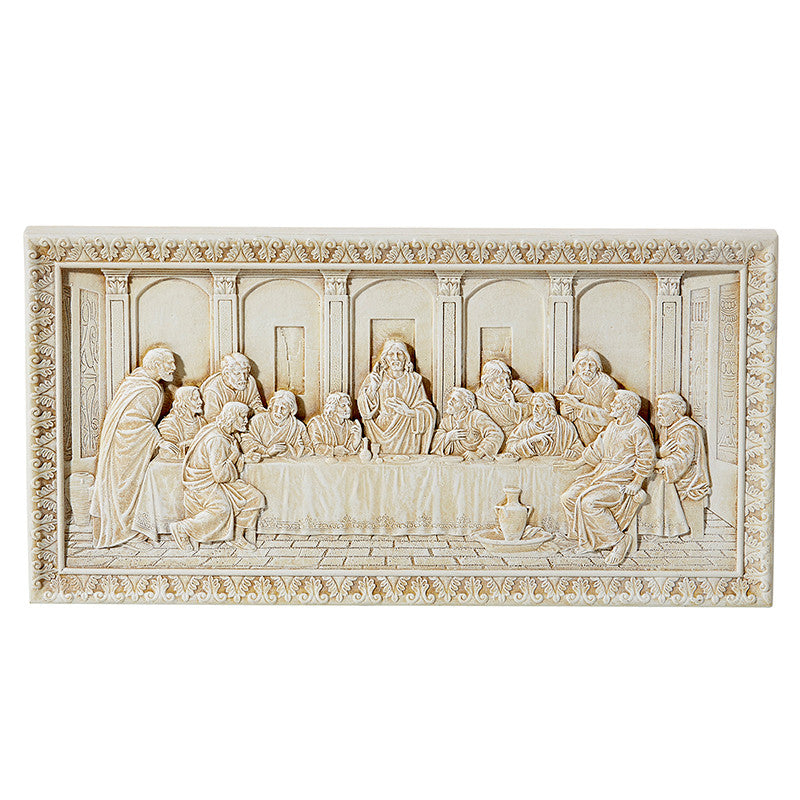Last Supper Adams Ivory Plaque