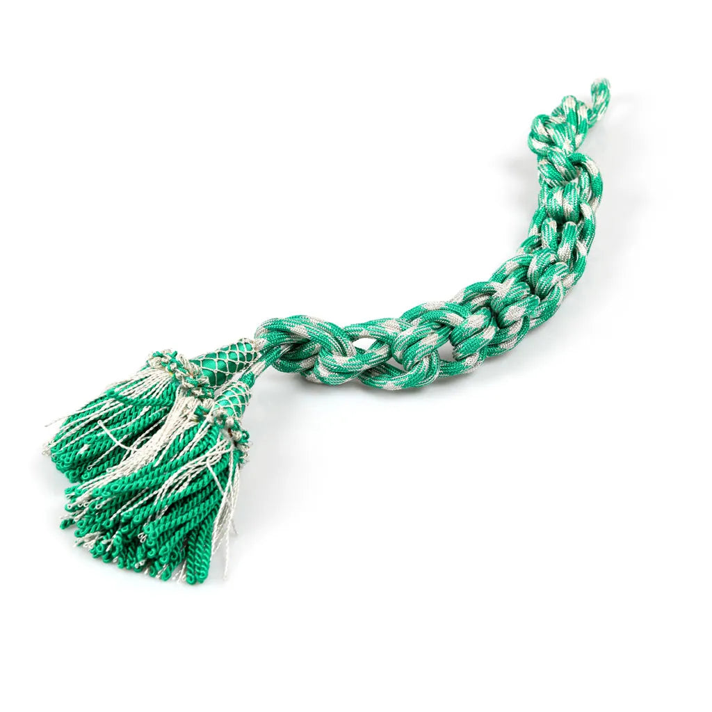 Gammarelli Roman Cincture with Knot Tassels - Gold