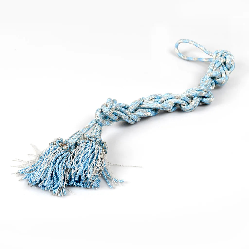 Gammarelli Roman Cincture with Knot Tassels - Gold