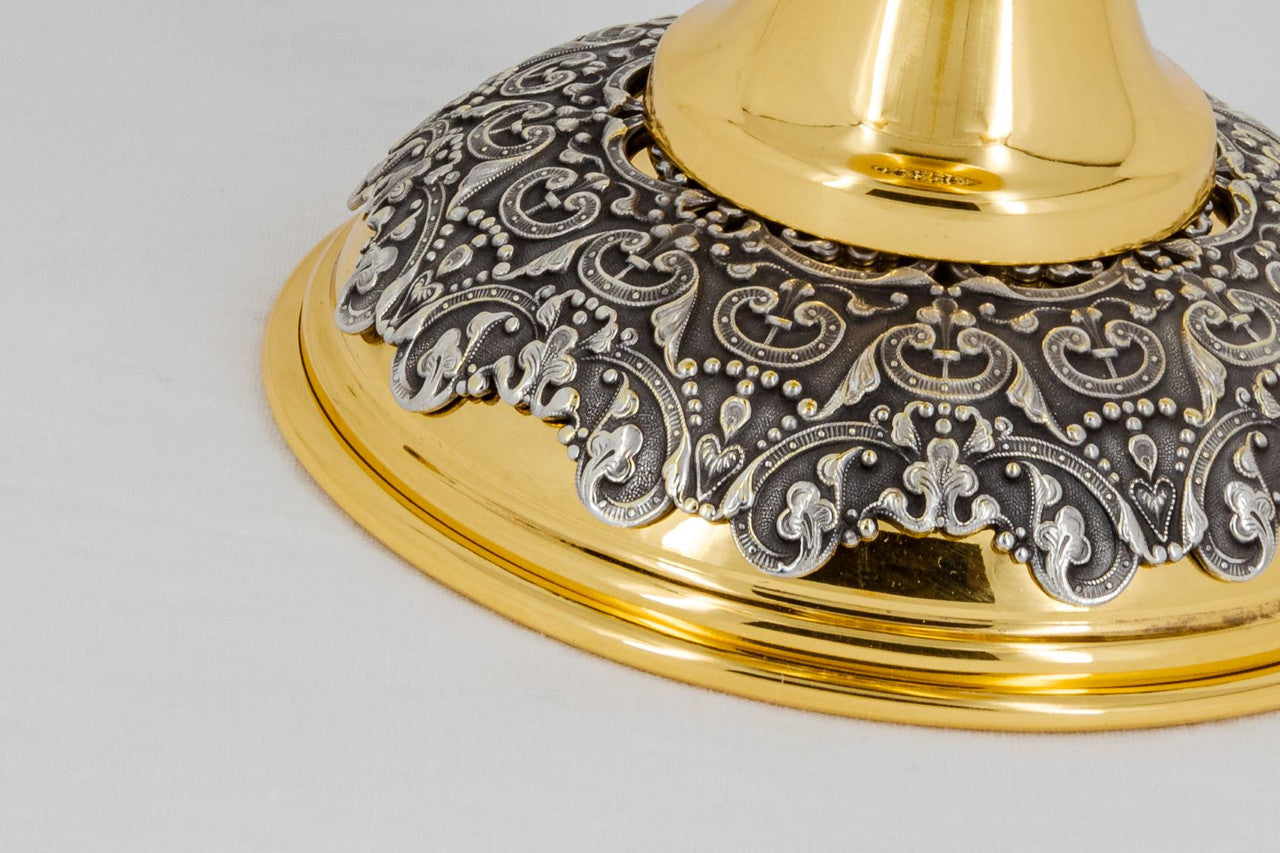 #604 Chalice | 8 1/4", 8oz. | Multiple Finishes Available | Handmade in Italy