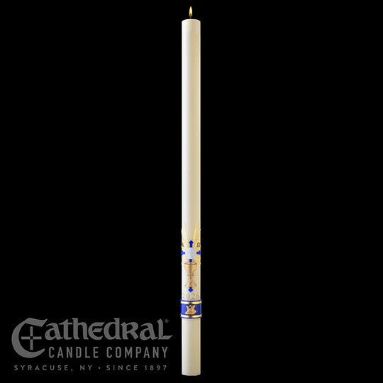 The Holy Eucharist SCULPTWAX Paschal Candle