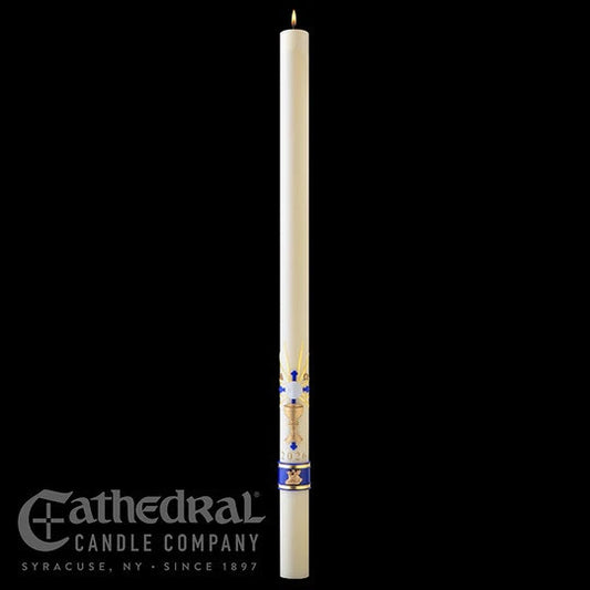 The Holy Eucharist SCULPTWAX Paschal Candle
