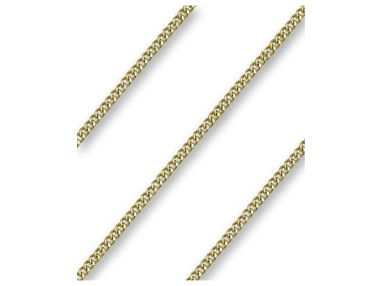 Gold Plated 24" Curb Chain | Lobster Claw