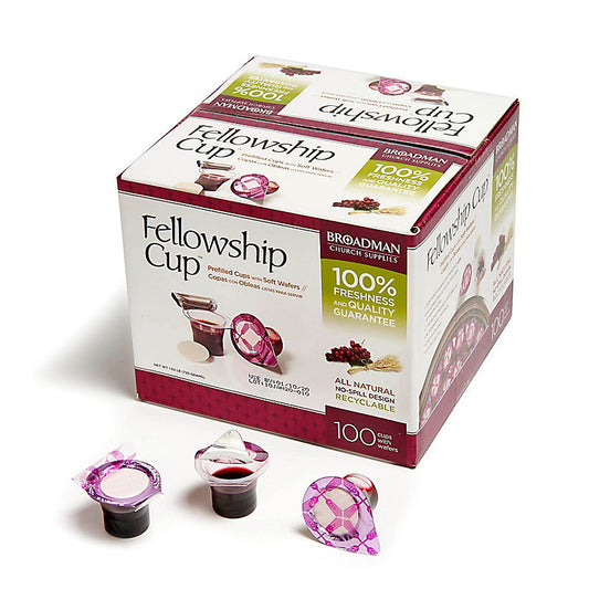 Fellowship Cups - Prefilled Communion Cups | Box of 100