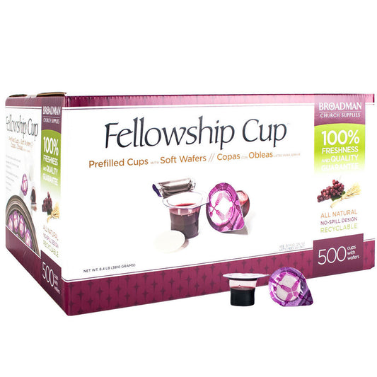 Fellowship Cups - Prefilled Communion Cups | Box of 500