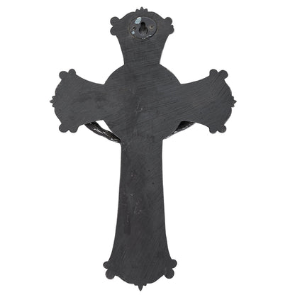 St. Benedict Two-Tone Crucifix | Joseph’s Studio