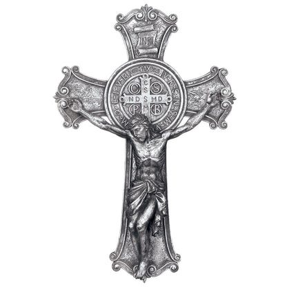 St. Benedict Two-Tone Crucifix | Joseph’s Studio