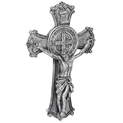 St. Benedict Two-Tone Crucifix | Joseph’s Studio