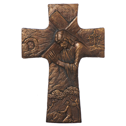 Christ Carrying the Cross Wall Cross | Joseph’s Studio