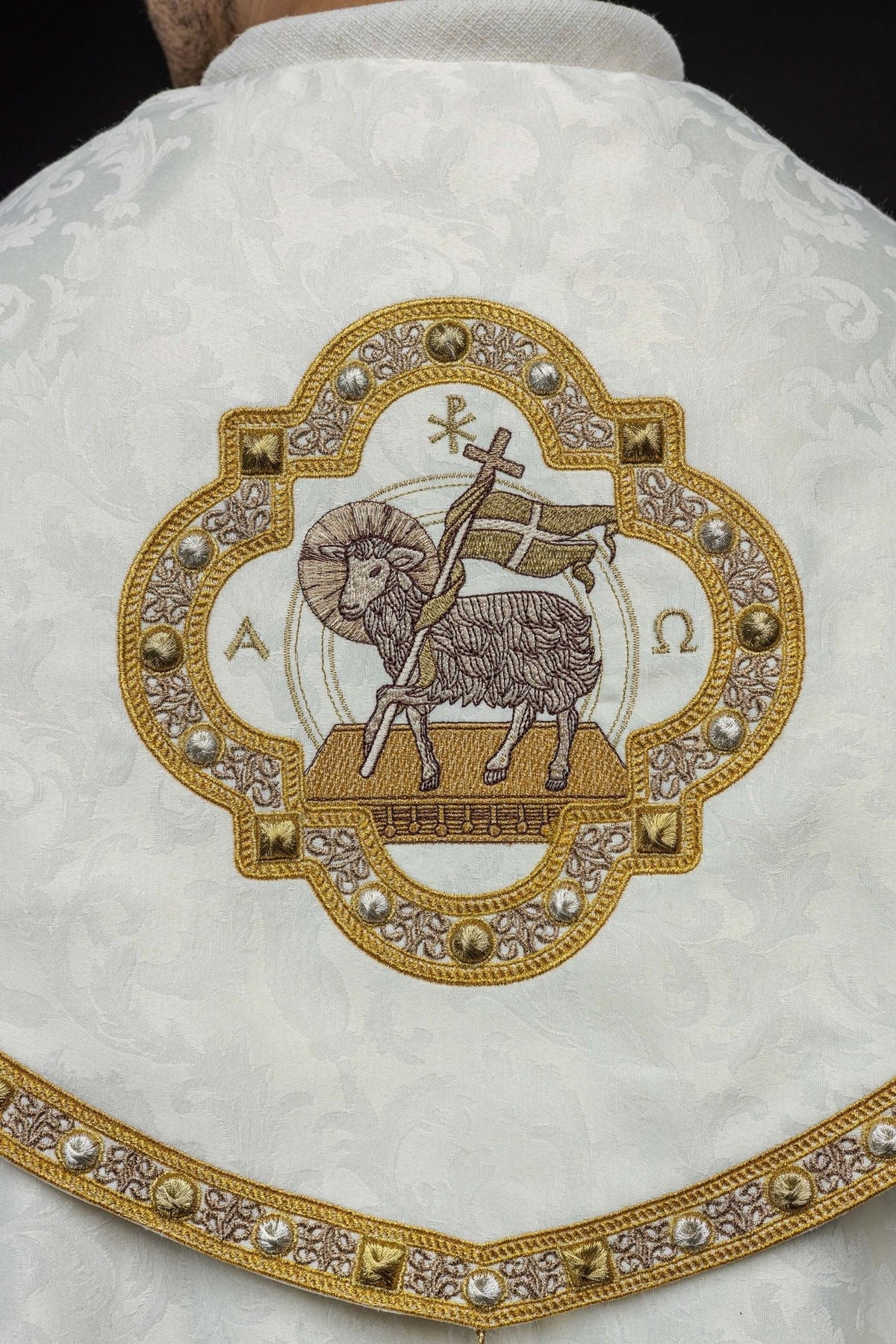 Lamb of God Embroidered Cope | Made in Poland