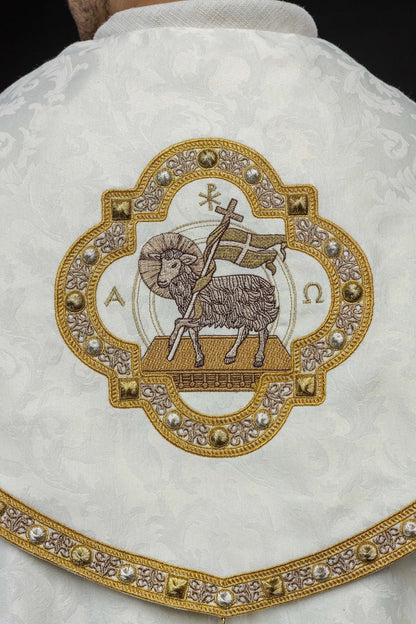 Lamb of God Embroidered Cope | Made in Poland