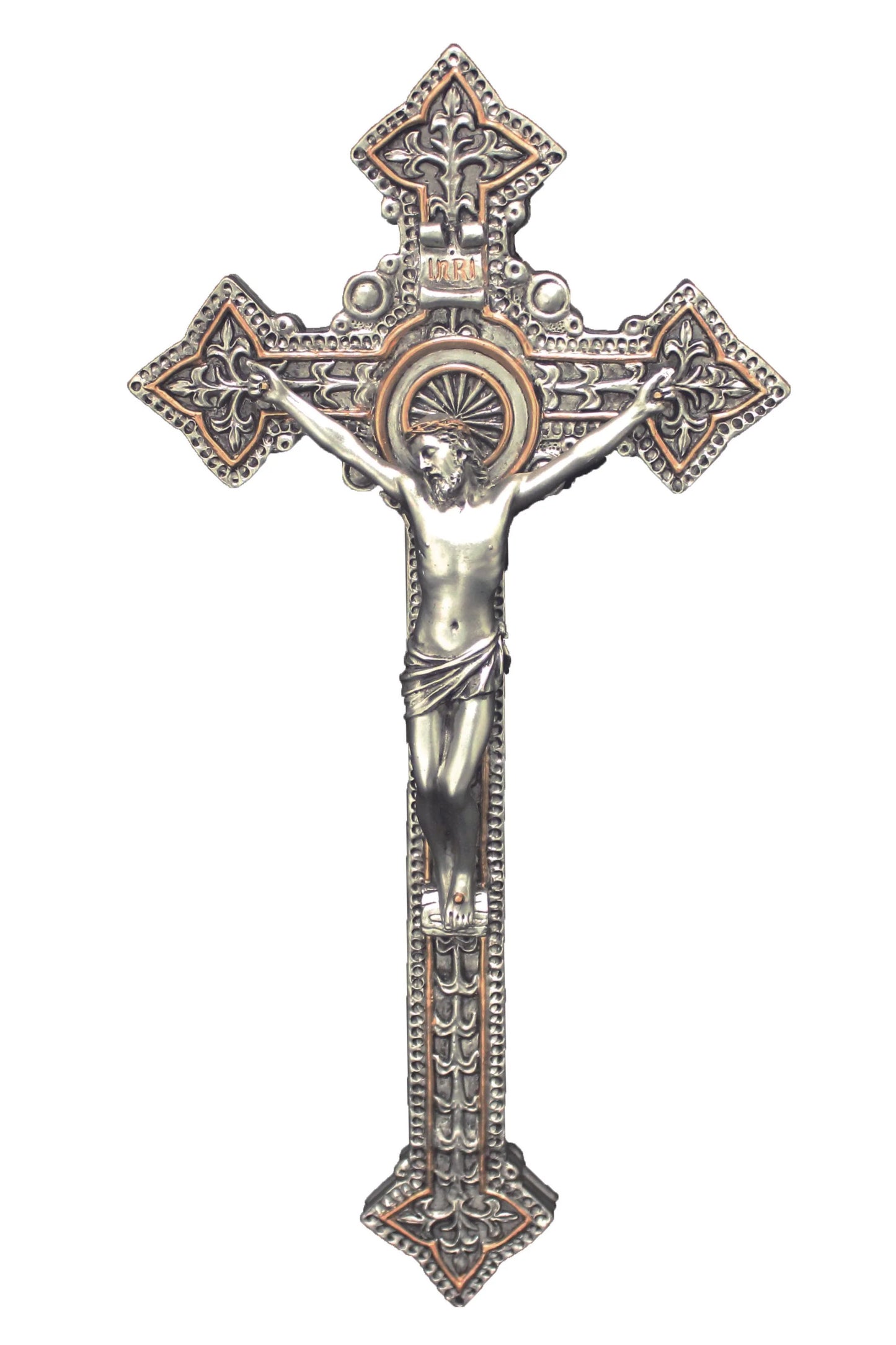 9" Veronese Crucifix | Multiple Finishes Available