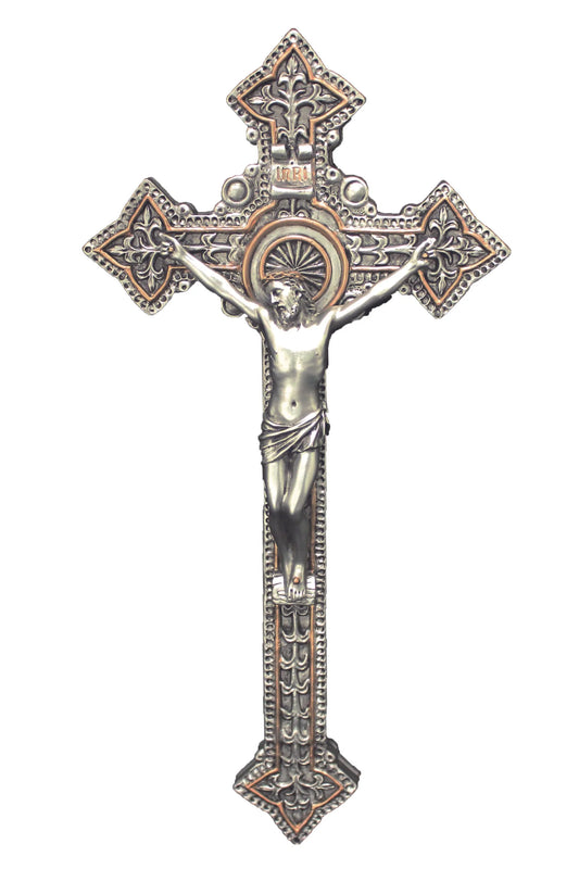 9" Veronese Crucifix | Multiple Finishes Available