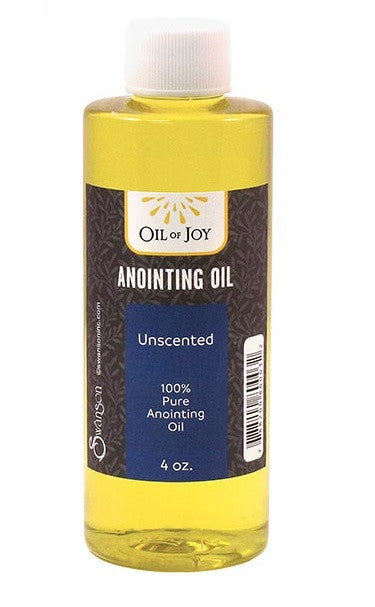 Unscented Anointing Oil | 4 oz Bottle