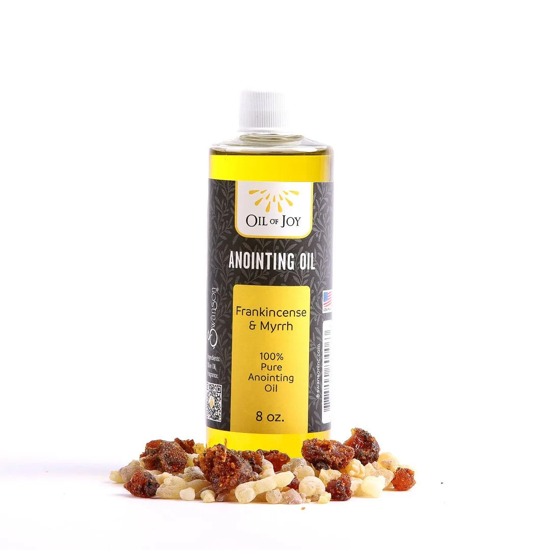 Frankincense & Myrrh Anointing Oil | 8 oz Bottle