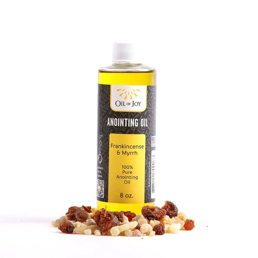 Frankincense & Myrrh Anointing Oil | 8 oz Bottle