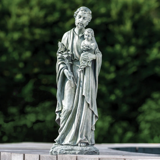 20” St. Joseph Garden Statue