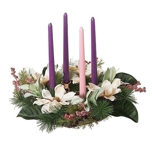16" Magnolia Table Wreath