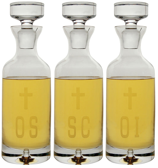 K969 Hand-Cut 32oz. Chrismal Set | 12"H