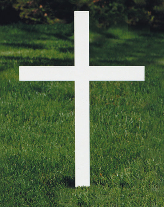 K4055 Memorial Cross | 20"H | Steel