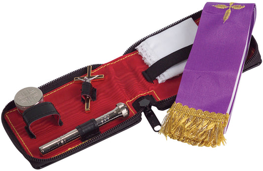 K714 Travel Sick Call Set | Soft Leather Case