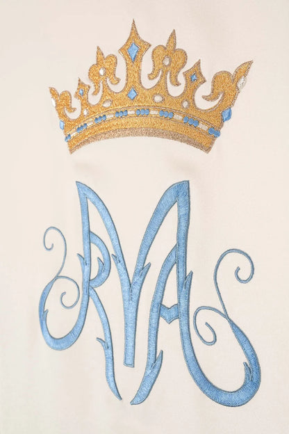 Embroidered Marian Crown Chasuble