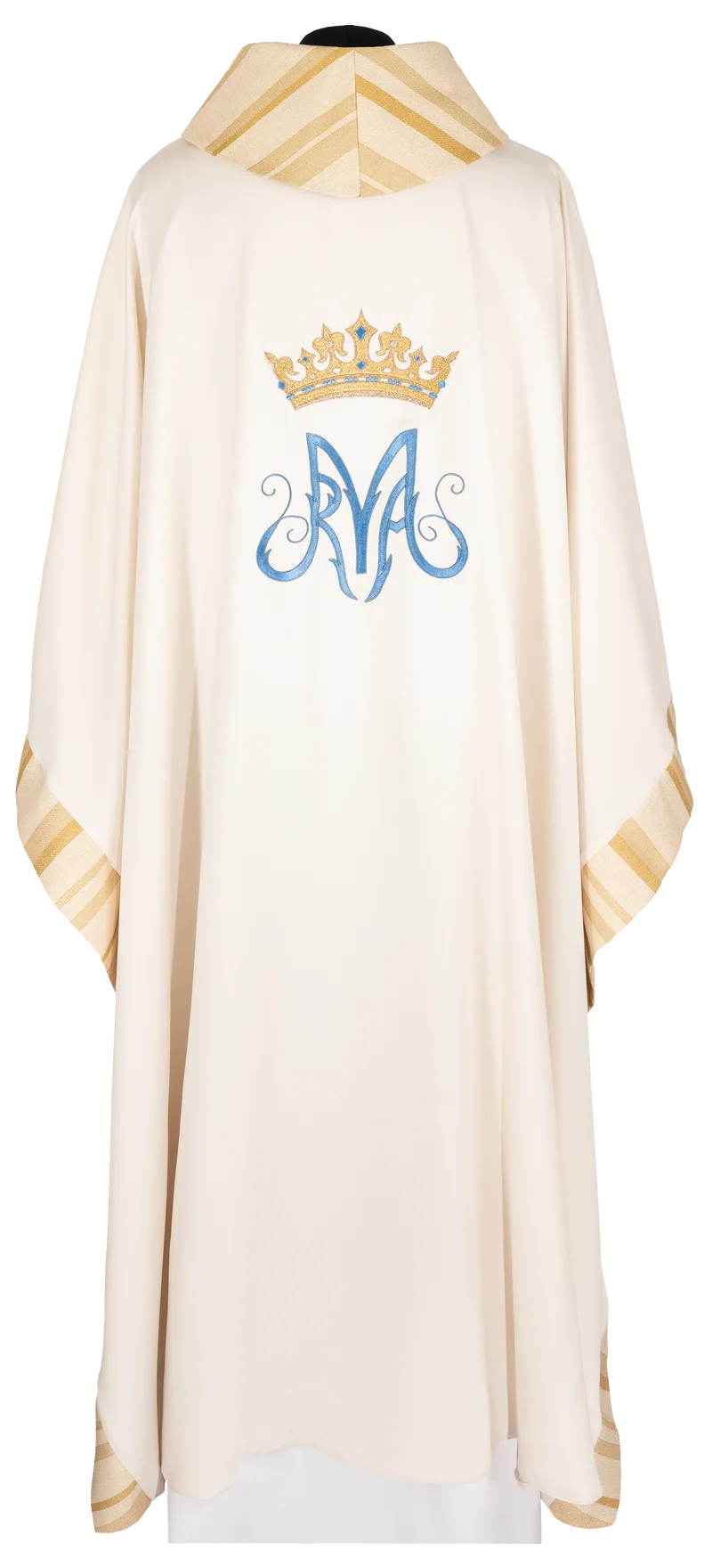 Embroidered Marian Crown Chasuble